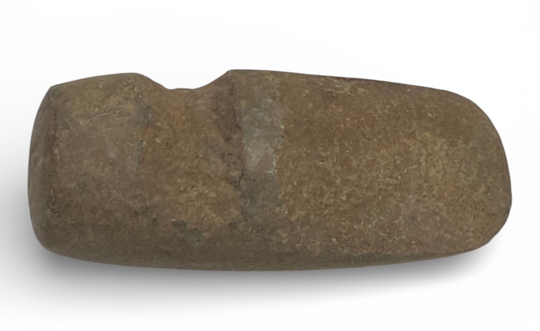 Native American Artifact Indian Stone 3/4 Grooved Axe/Hammer (1 of 3)