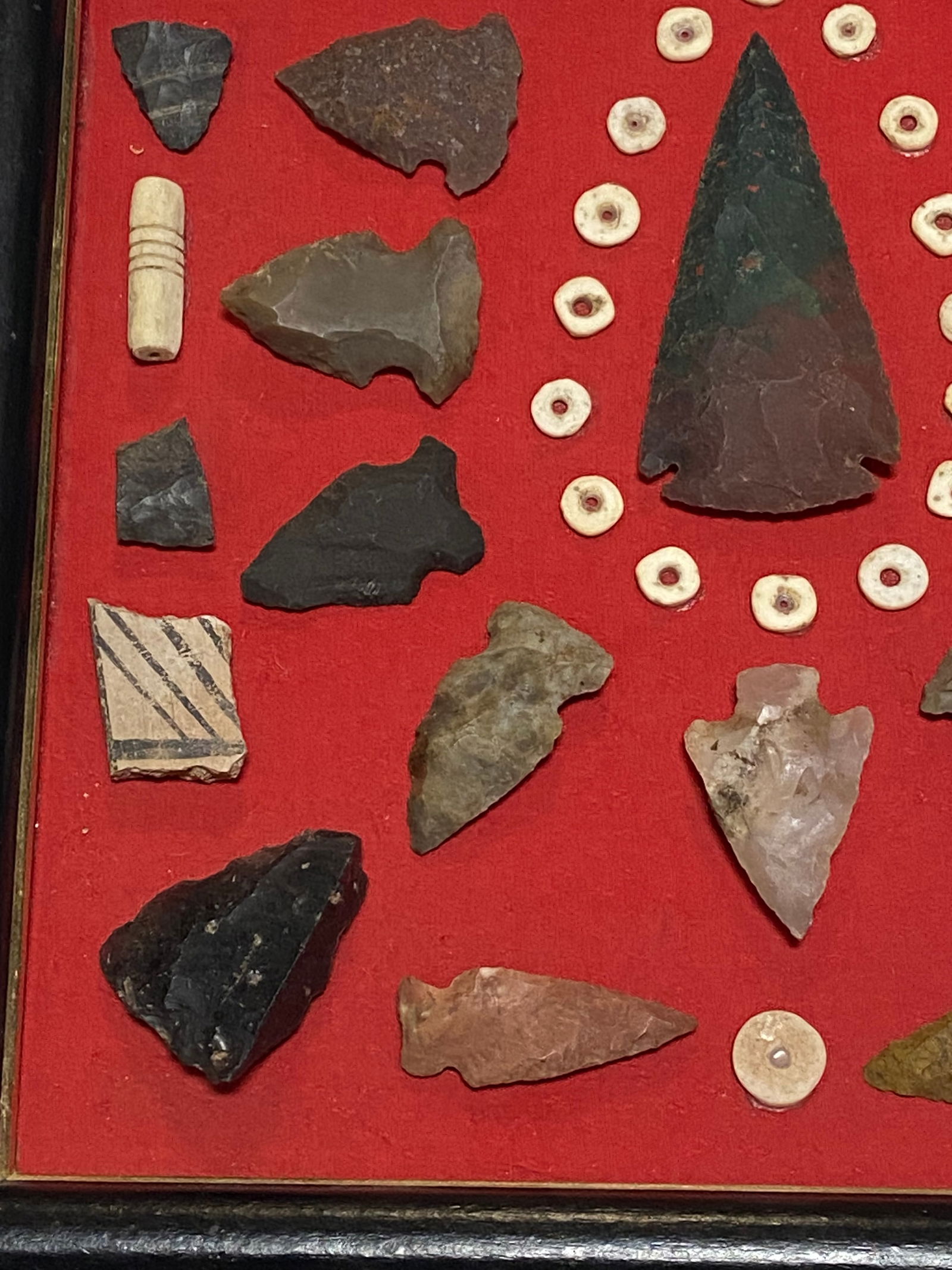 Native American Artifact Framed Group Collection - 6