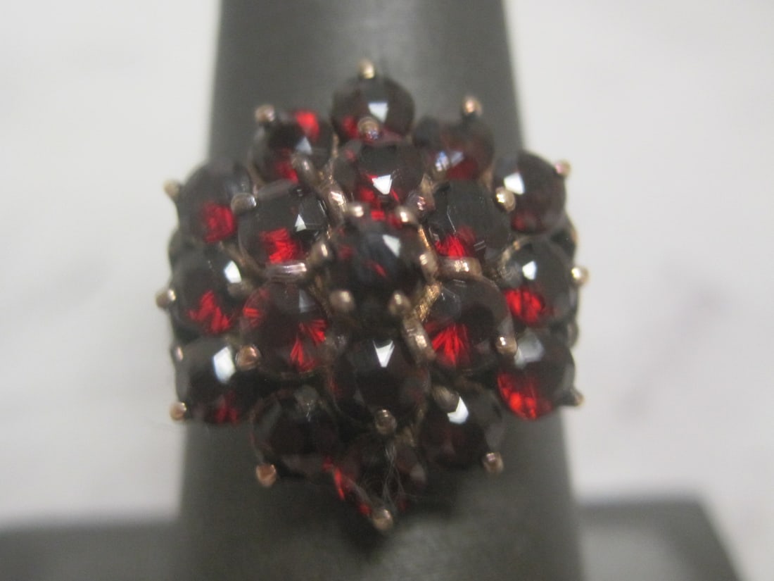 10k Rose Gold Antique Garnet Ring (1 of 4)