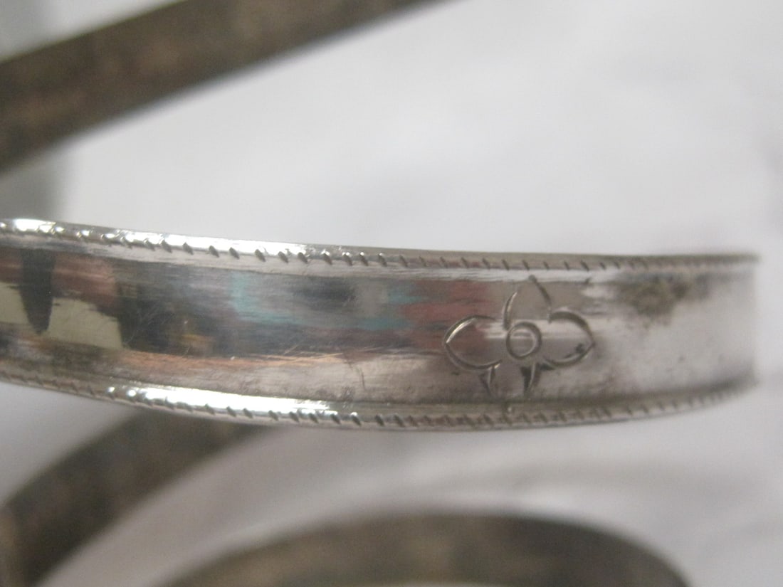 Cool Large Sterling Silver "Snake" Bracelet - 4