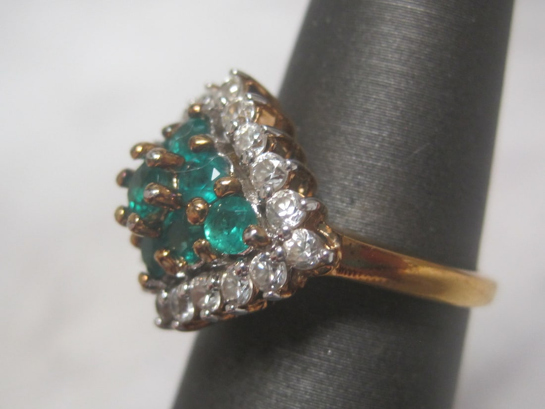 Gold on Sterling Silver Ring - 2