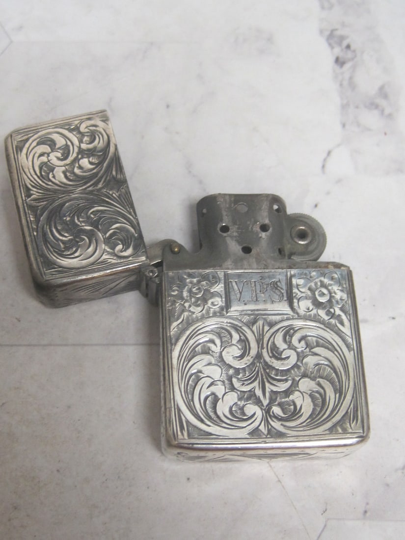 Sterling Silver Vintage Lighter - 3