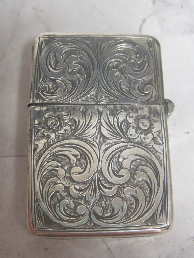 Sterling Silver Vintage Lighter - 4