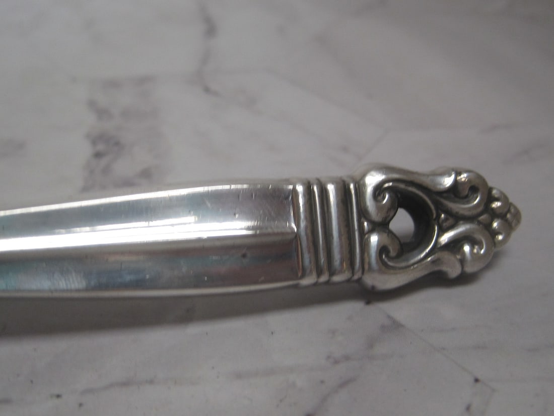 Sterling Silver Handled Art Deco Style Bottle Opener - 3