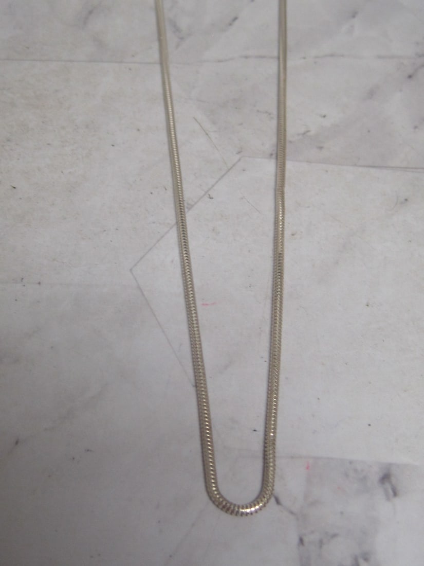 24" Sterling Silver Chain (1 of 3)