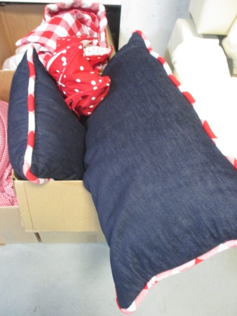 Twin Size Custom Bedspreads/Curtains/Pillows - 2