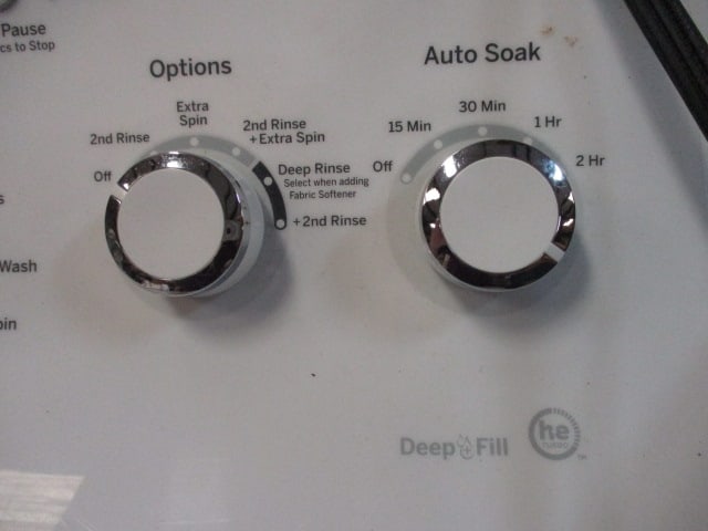 GE HE Deep Fill Washing Machine - 5