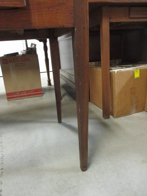 1 Drawer Pine Table - 7