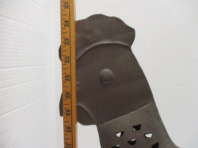 Metal Rooster on Metal Stand - 11