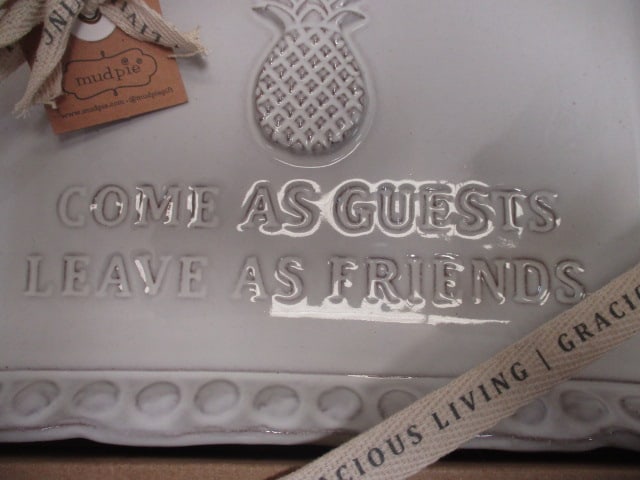 Gracious Living 'Come As Guests-Leave As Friends' Platter - 3