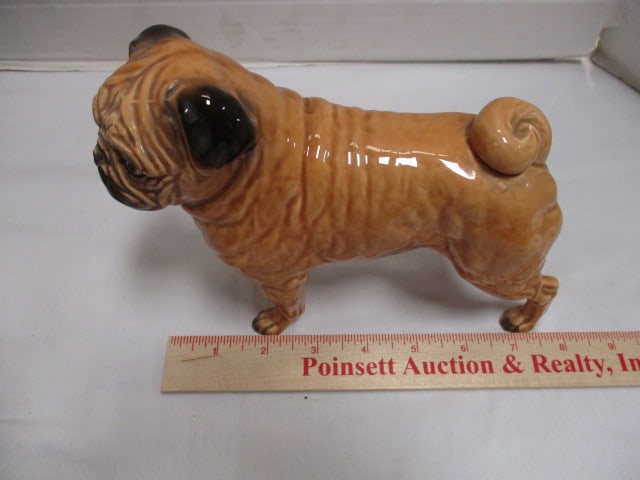 Shar Pei (PR) Bookends 8" & Dog Figurine (6 1/2") - 16