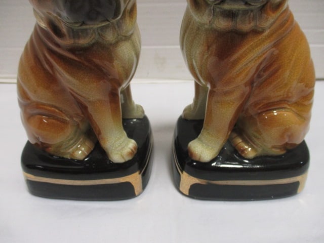 Shar Pei (PR) Bookends 8" & Dog Figurine (6 1/2") - 6