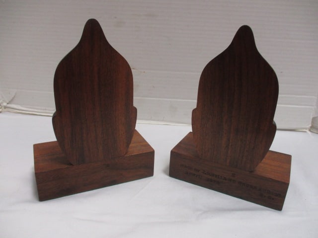 Wood Acorn (PR) Bookends - 4