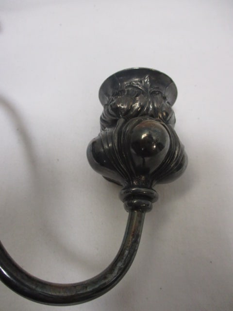 Triple Silverplate Candleabra - 7