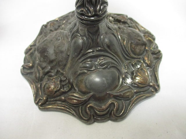 Triple Silverplate Candleabra - 9