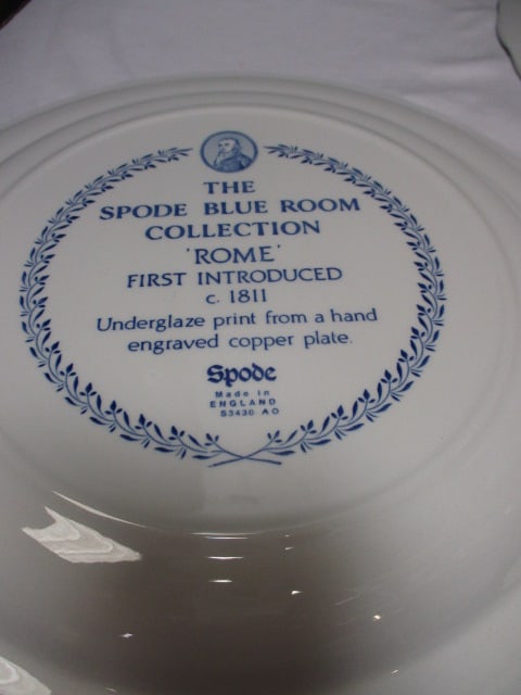 Spode Blue Room Collection Plates (Lot of 3) - 5