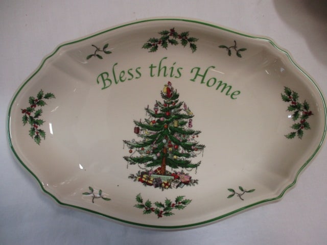 Spode 'Christmas Tree' Platters (Lot of 2) - 3
