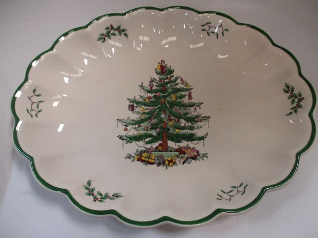 Spode 'Christmas Tree' Platters (Lot of 2) - 5