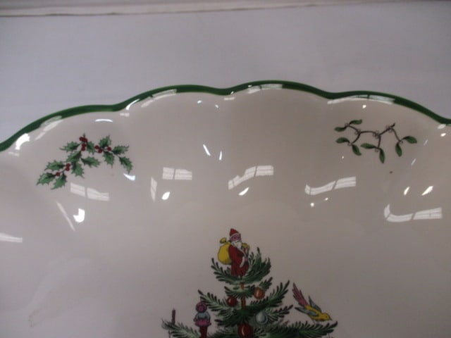 Spode 'Christmas Tree' Platters (Lot of 2) - 7