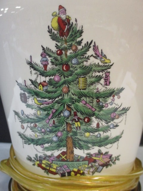 Spode 'Christmas Tree' Lamp - 6
