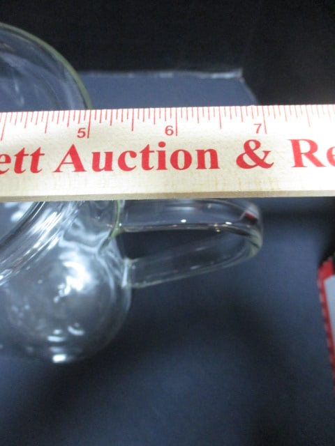 Double Wall Glass Pitcher 9 1/2" & Glass 9" Pitcher w/Ice Lip - 13