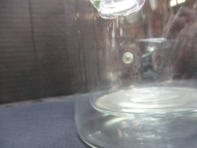 Double Wall Glass Pitcher 9 1/2" & Glass 9" Pitcher w/Ice Lip - 8