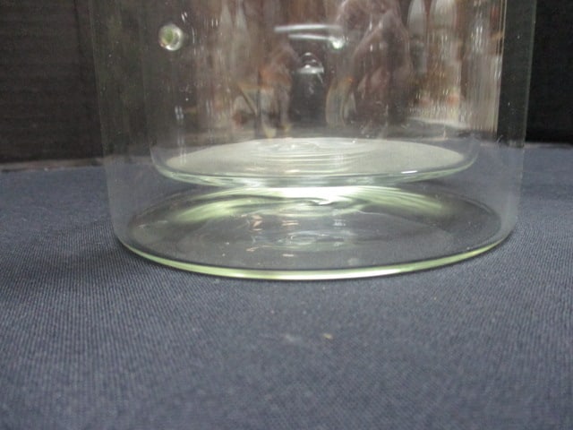 Double Wall Glass Pitcher 9 1/2" & Glass 9" Pitcher w/Ice Lip - 9