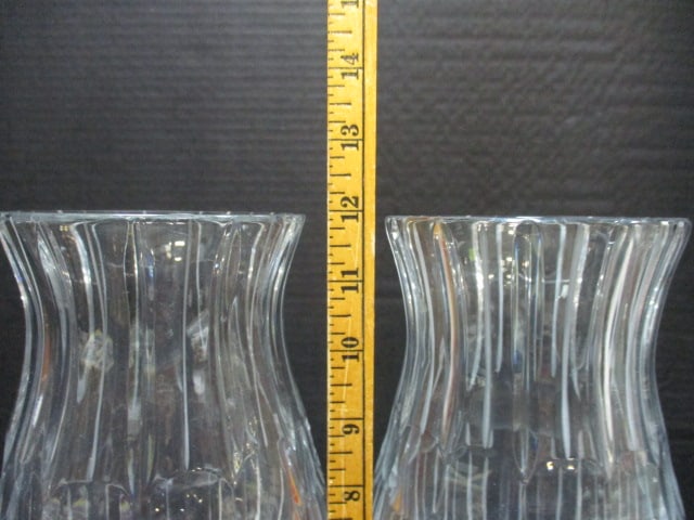 2 Lead Crystal Hurricanes (12") - 12