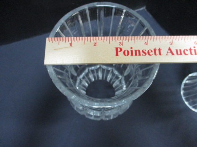 2 Lead Crystal Hurricanes (12") - 13