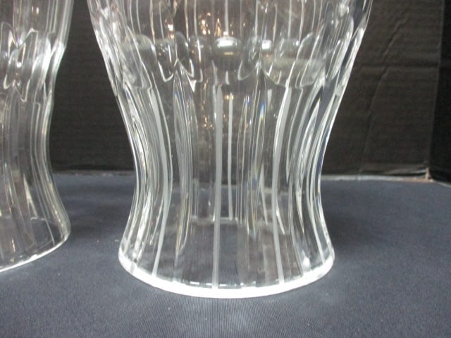 2 Lead Crystal Hurricanes (12") - 7