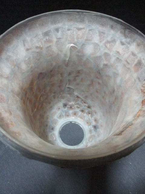 2 Glass Shades & 4 Glass Hurricanes - 3