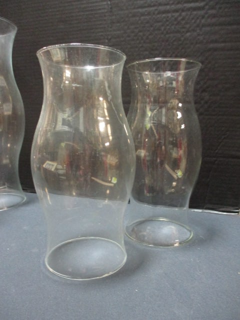 2 Glass Shades & 4 Glass Hurricanes - 7