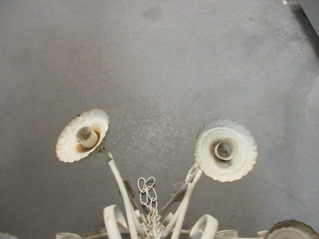 Hanging Metal Candle Chandelier - 5