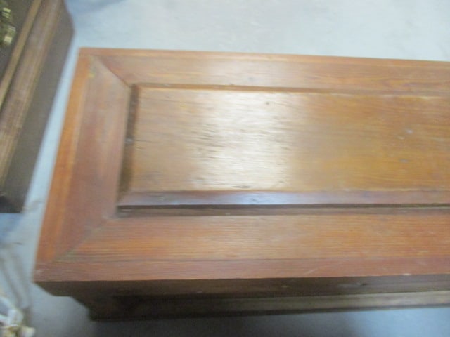 Antique Wood Trunk/Tool Chest - 2