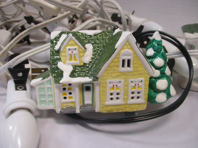 Dept. 56 Nantucket House 1986, Nantucket Ornament, & Lights - 2