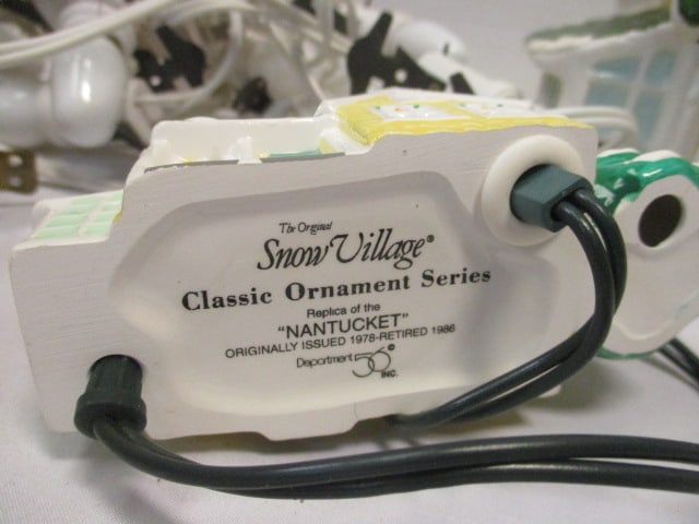Dept. 56 Nantucket House 1986, Nantucket Ornament, & Lights - 3