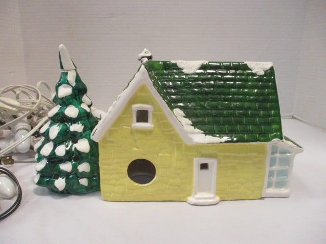 Dept. 56 Nantucket House 1986, Nantucket Ornament, & Lights - 8