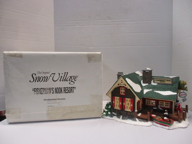 Dept. 56 Fisherman's Nook Resort: . 