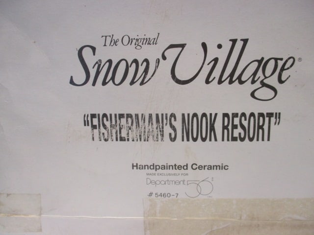 Dept. 56 Fisherman's Nook Resort - 2