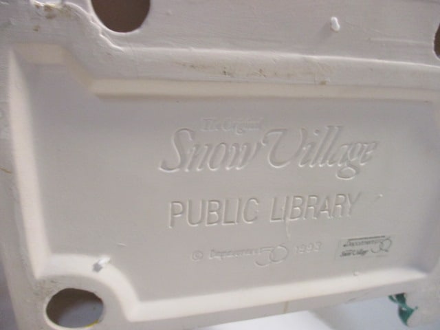 Dept. 56 Village Public Library - 9