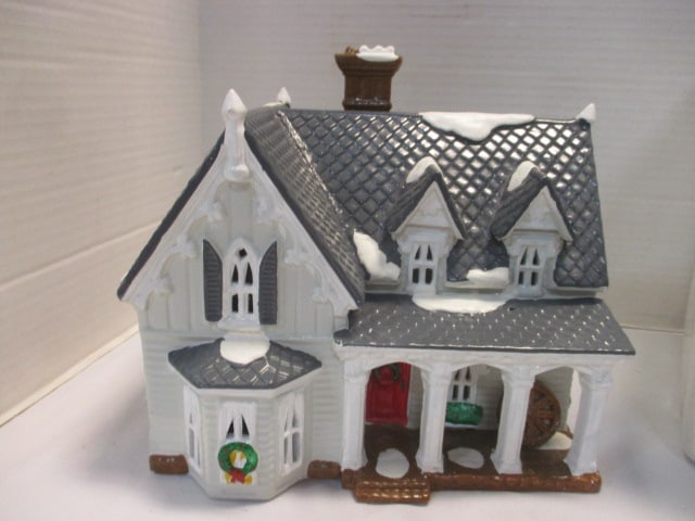 Dept. 56 Snow Village Gothic Farmhouse - 2