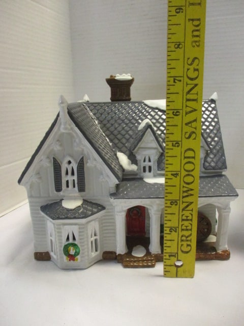 Dept. 56 Snow Village Gothic Farmhouse - 7