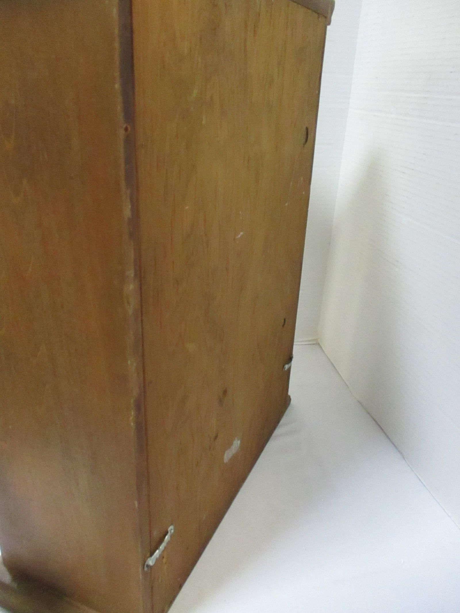 Vintage Wood Medicine/Apothecary Cabinet w/Bevel Mirror - 7