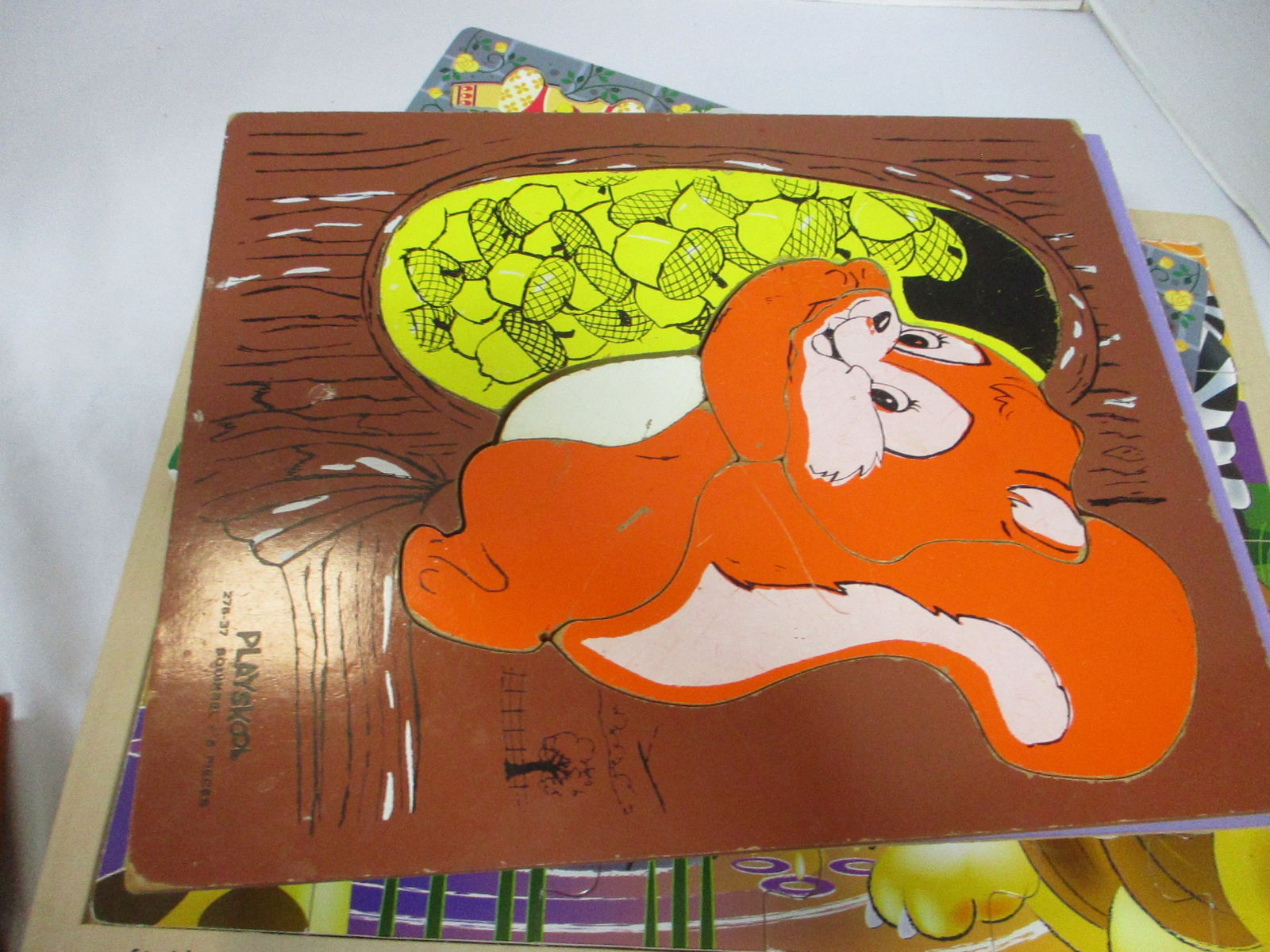 Children's Wood Puzzles Grouping - 11