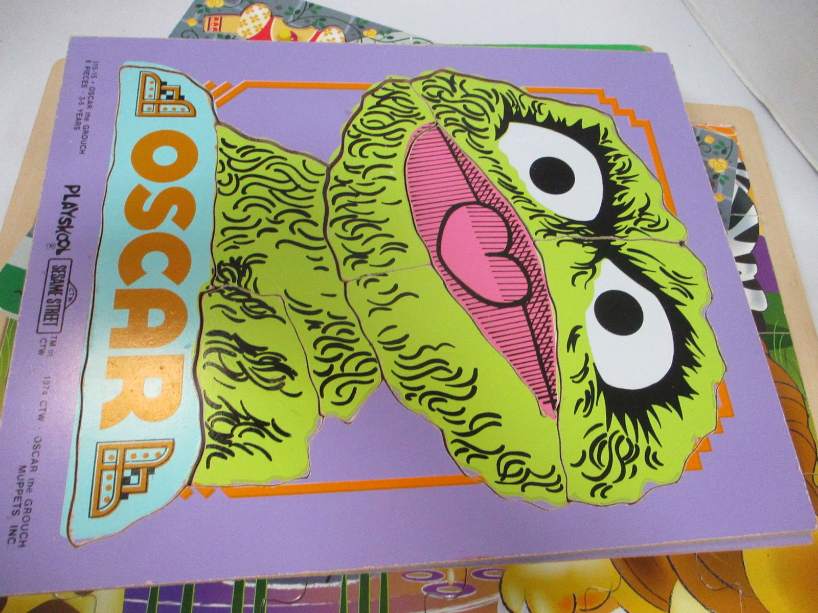 Children's Wood Puzzles Grouping - 12