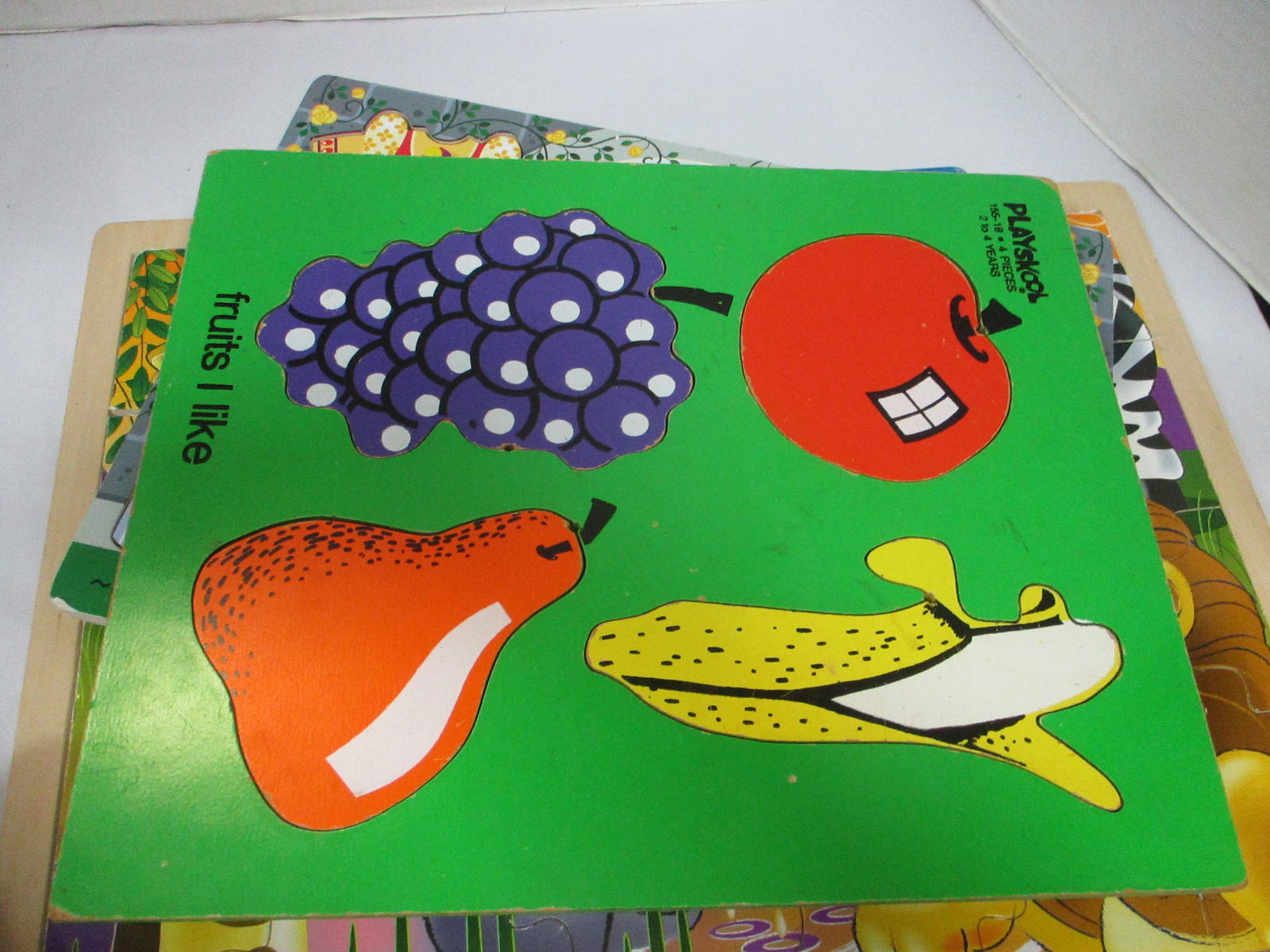 Children's Wood Puzzles Grouping - 13