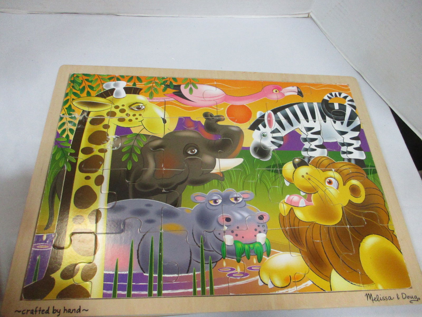 Children's Wood Puzzles Grouping - 17