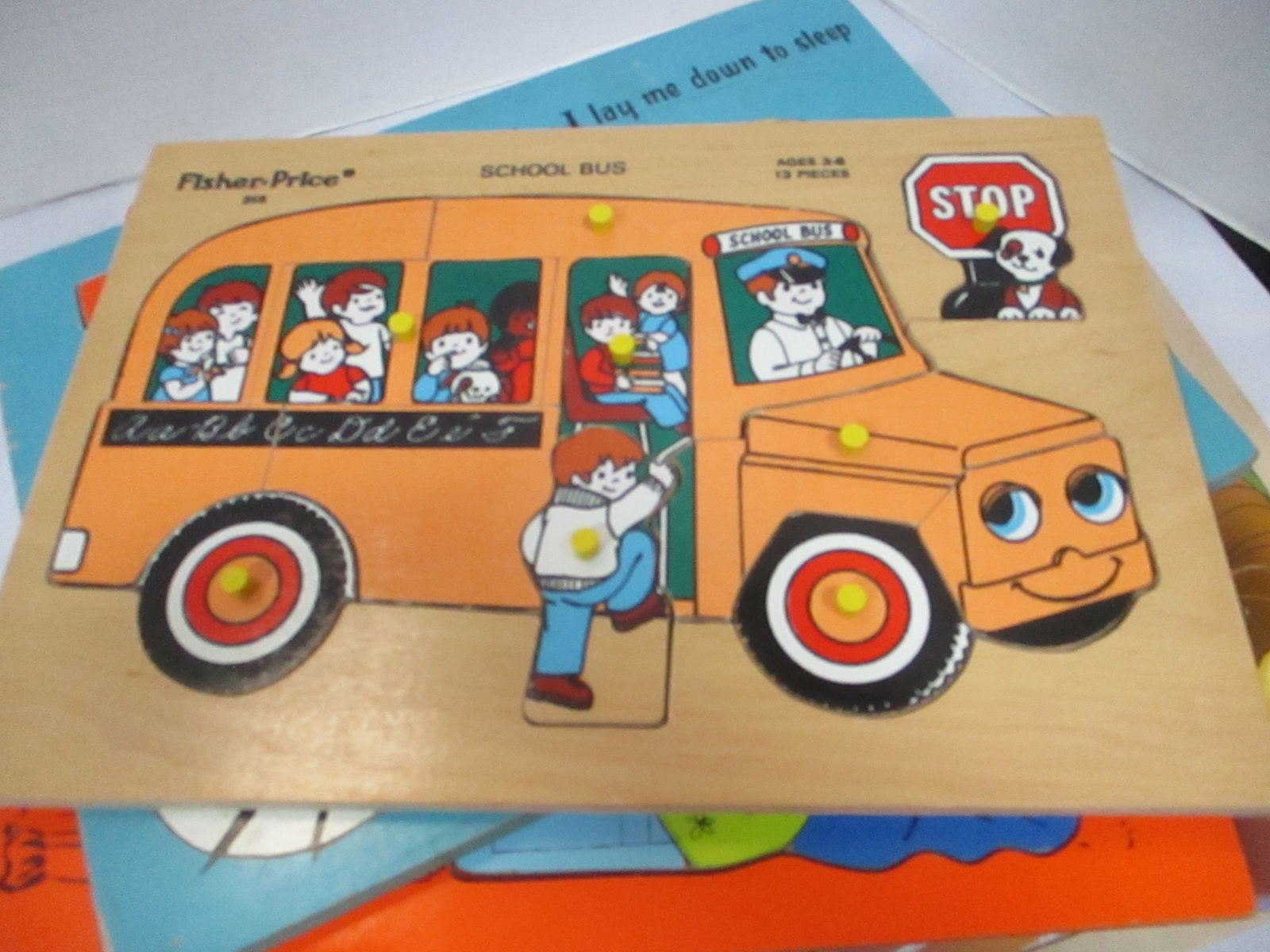 Children's Wood Puzzles Grouping - 7