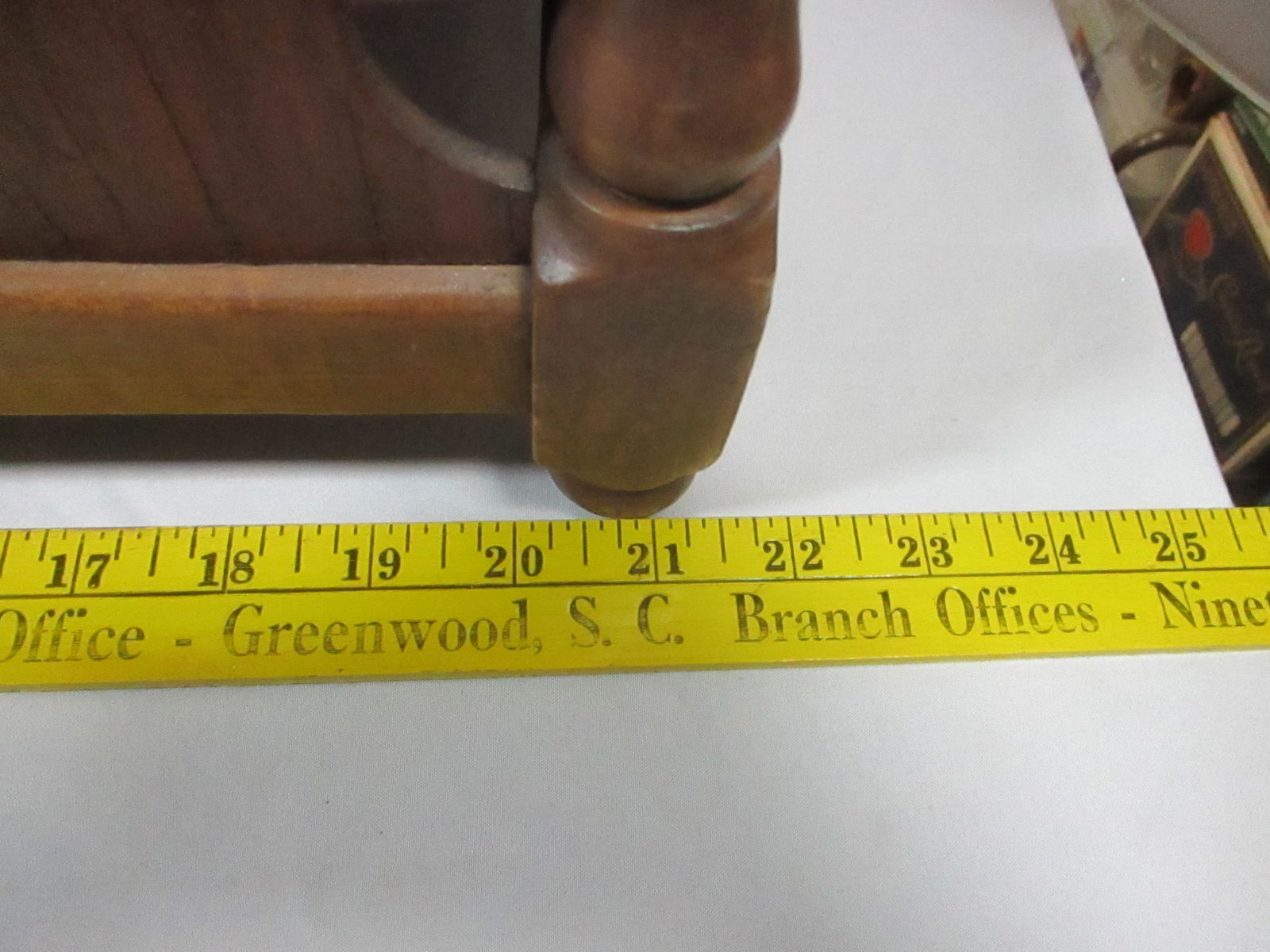 Wood Doll Bed w/Soft Body Doll 19" - 10