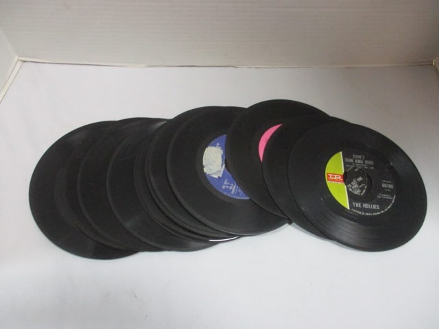 45 Records-Percy Sledge, Marvin Gaye, Ray Charles, The Hollies, etc.: See all pictures 